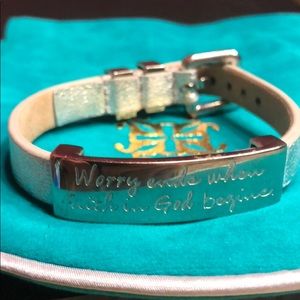 Rustic Cuff Silver Quote Betsy.